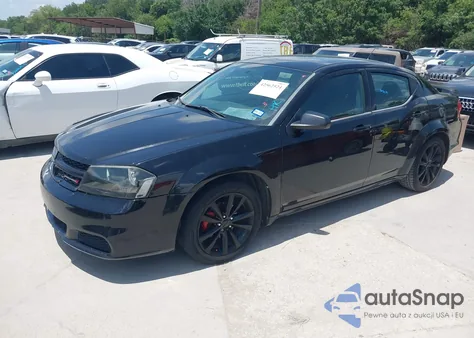 2013 Dodge Avenger Se V6 from USA, damaged, VIN 1C3CDZAG6DN748220